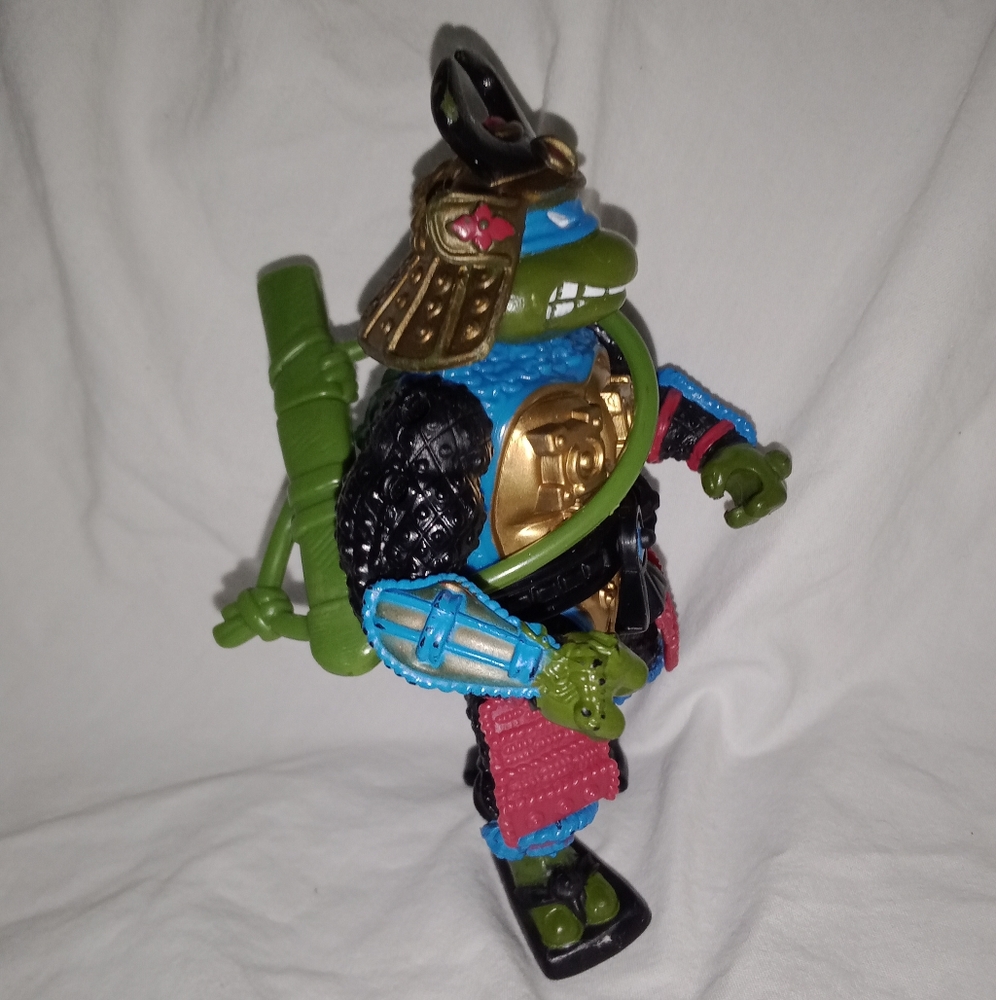 TMNT Teenage Mutant Ninja Turtles Leo Sewer Samurai Action Figure Toy - Picture 4 of 5